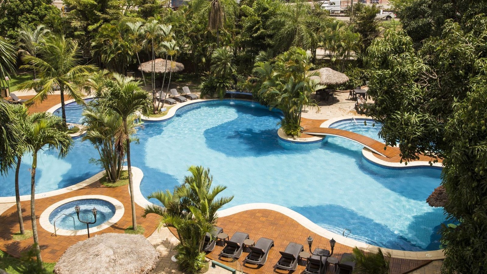 Hotel piscina Santa Cruz