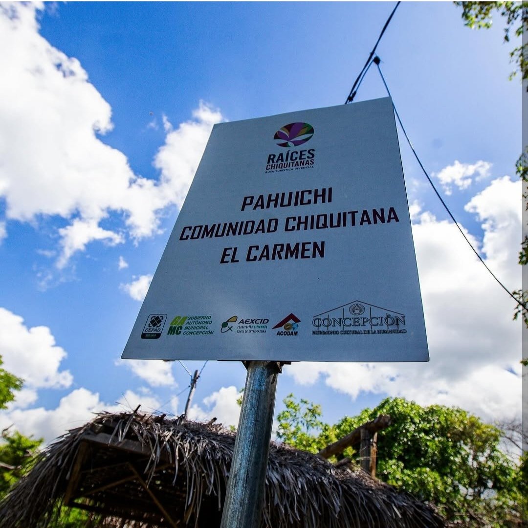 Pahuichi de la Comunidad El Carmen