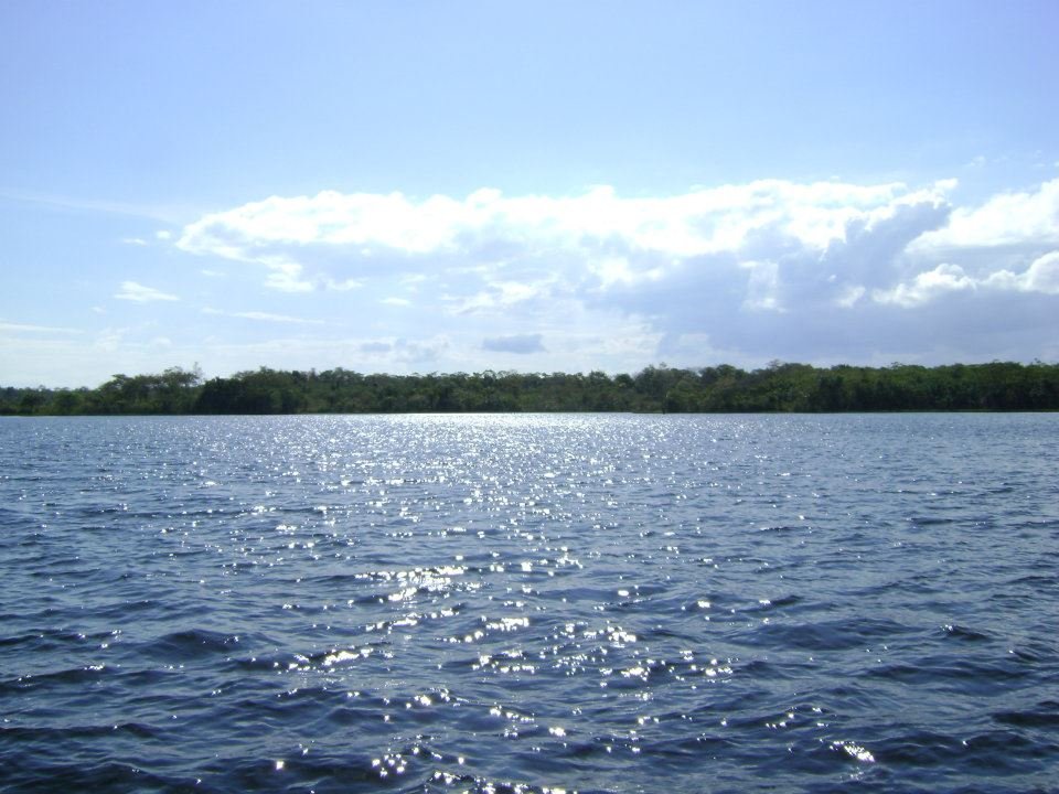 Paisaje de la Laguna Zapoco