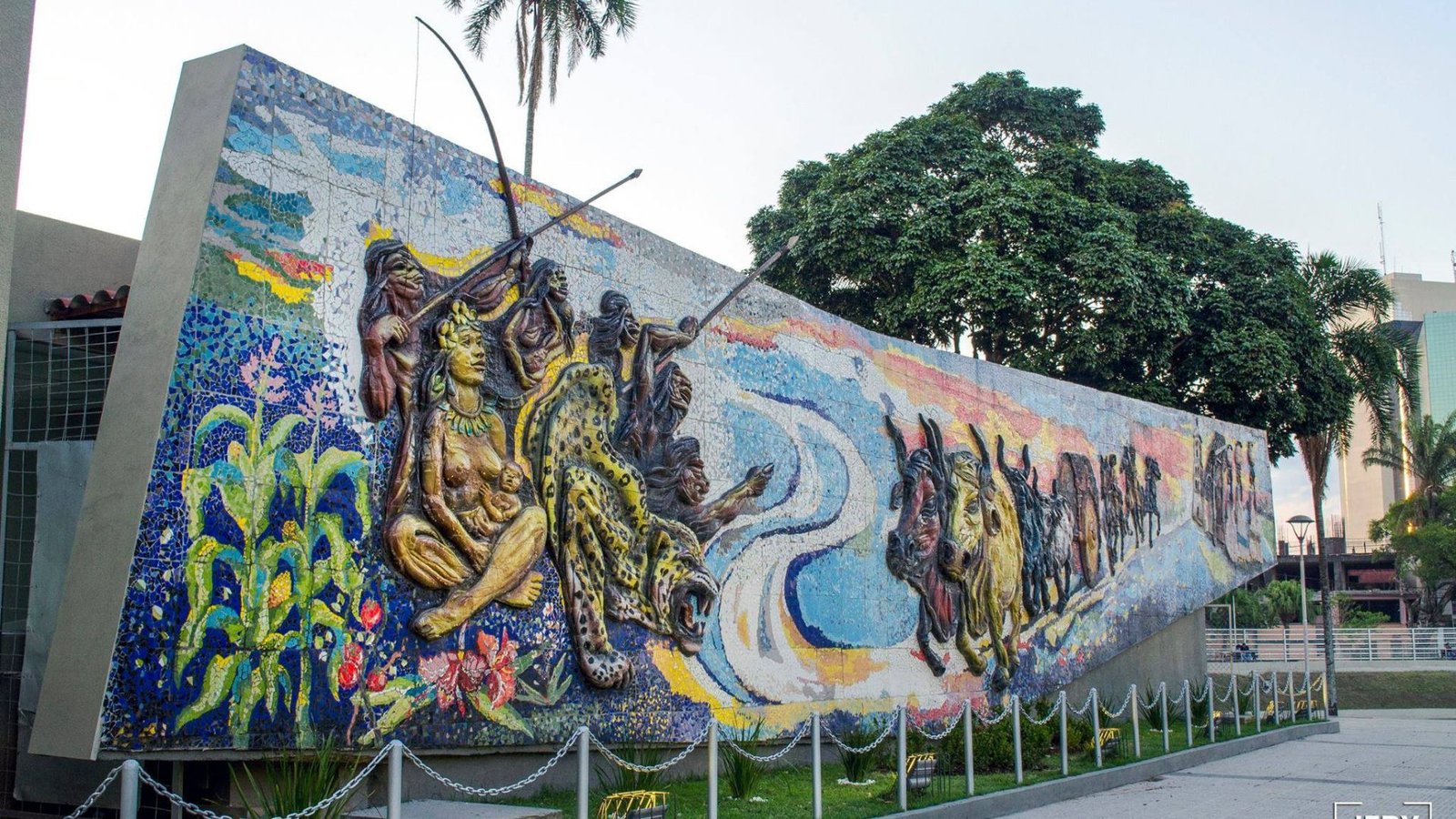 Mural La Gesta del Oriente Boliviano