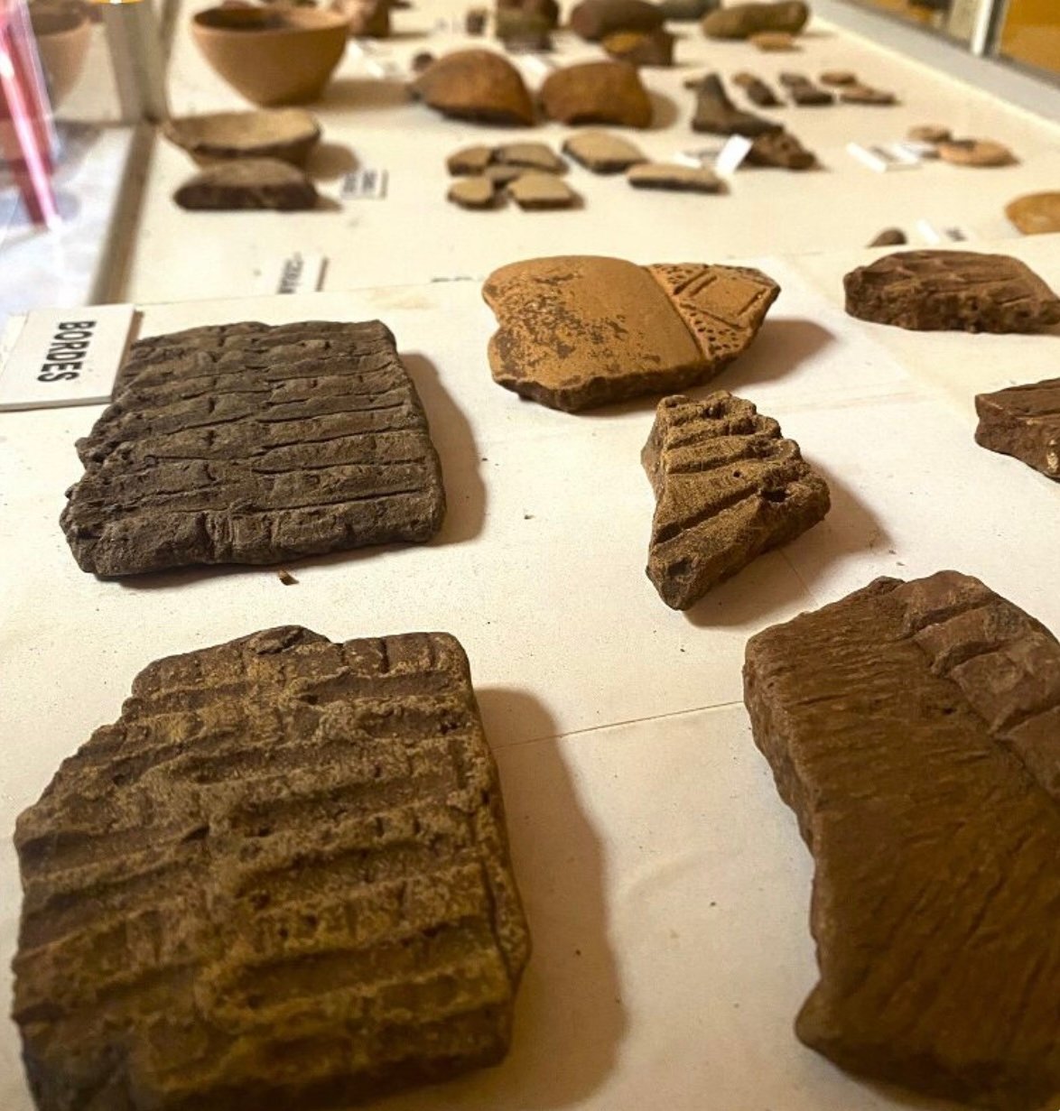 Piezas arqueológicas de Los Sotos